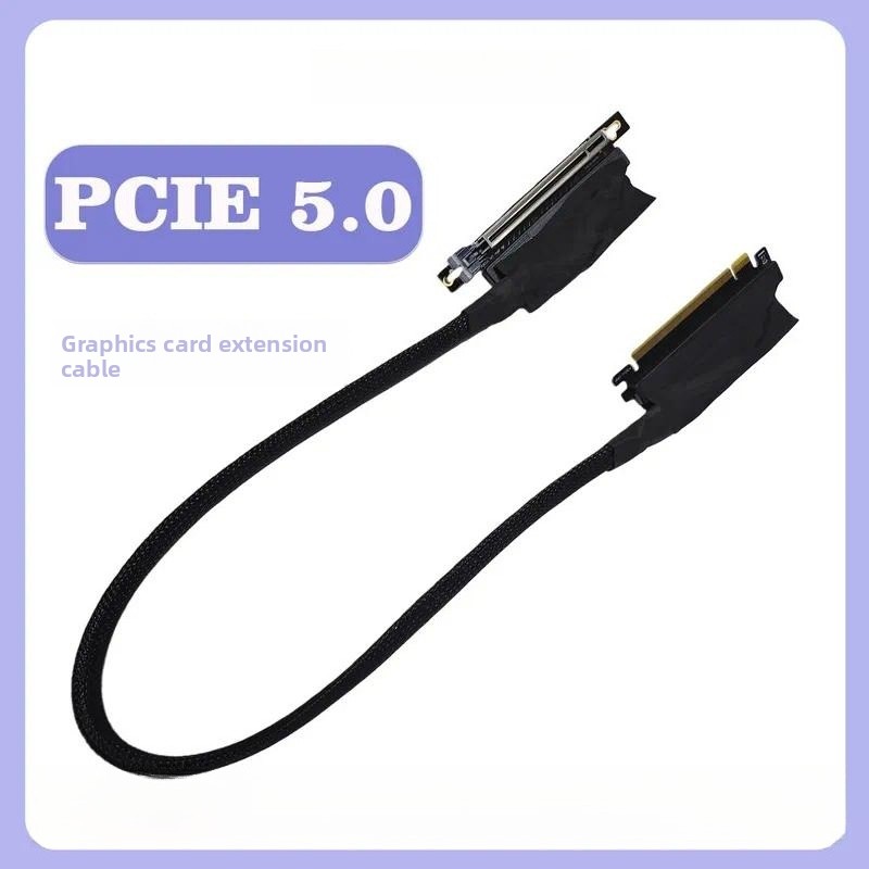 Pcie 5.0 Gpu Riser Cable - Kabel Ekstensi Kartu Grafis PCIe 5.0