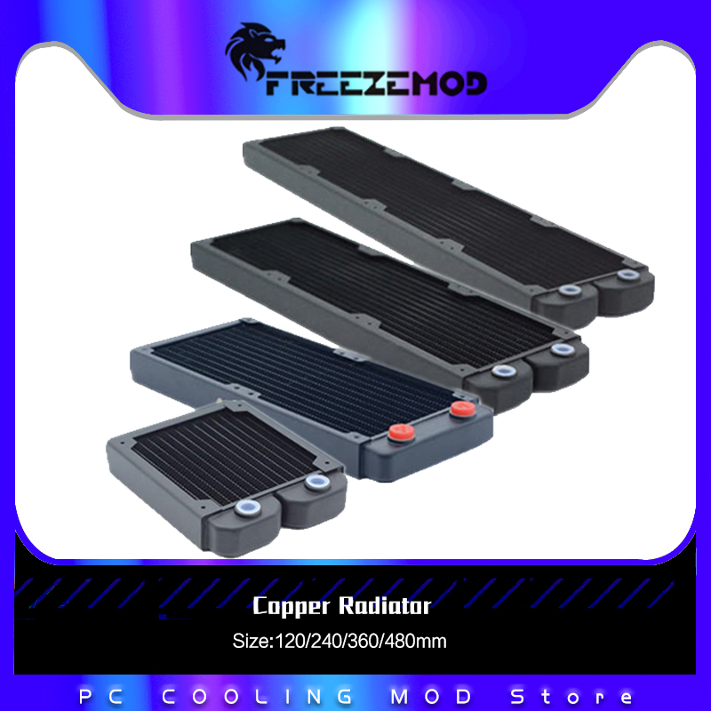 Rtx 4090 Water Block - FREEZEMOD Radiator tembaga tebal G1/4 29mm,