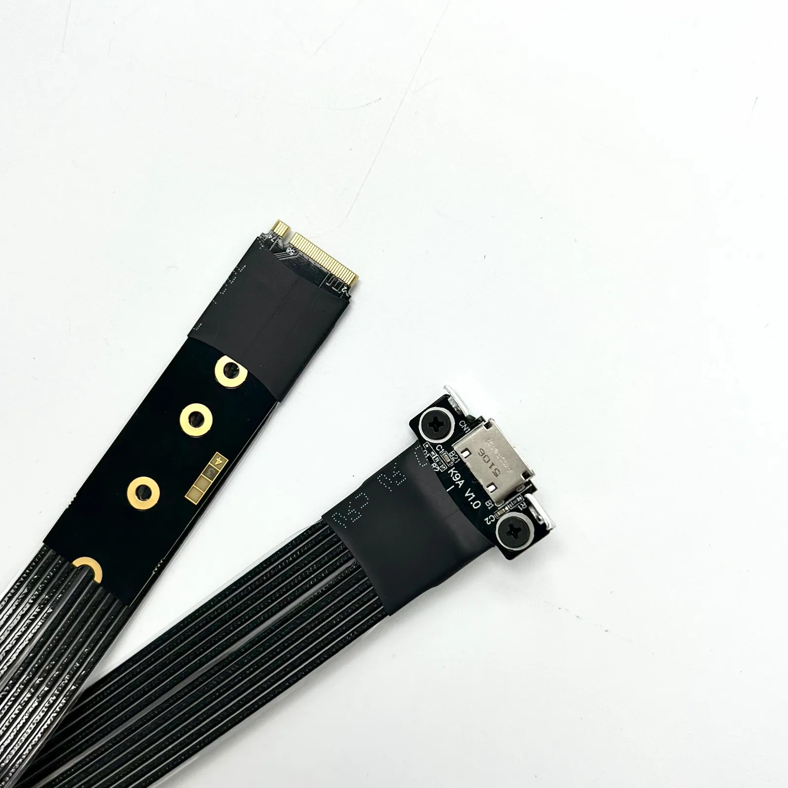 K49SQ-BK14 Kabel Chip GPU OCuL - Pcie 5.0 Gpu Riser Cable ulasan dan harga