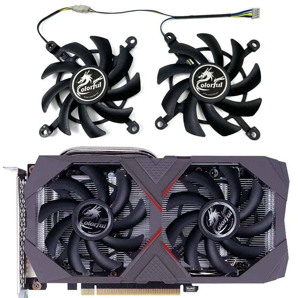 Baru 1SET Kipas GPU 85MM 4PIN, - Rtx 4080 Super 16Gb ulasan dan harga