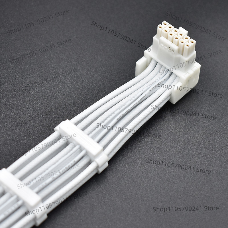 Kabel Pola Anyaman Putih 16AWG - Dual 8Pin To 16Pin 12Vhpwr Cable ulasan dan harga