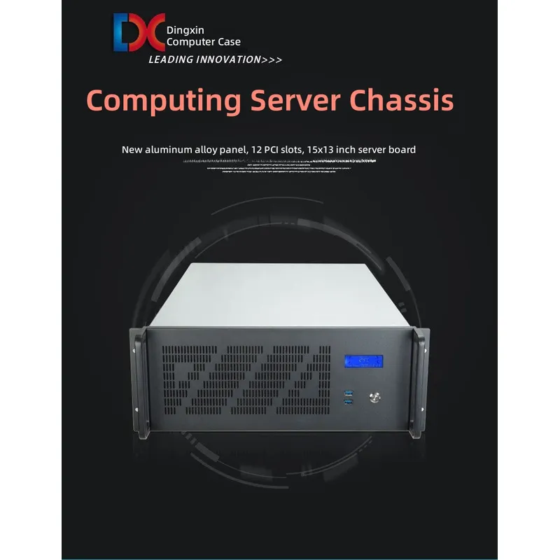 Rangka Rak 4U dengan 12 Slot,  - Server Gpu Chassis 4U ulasan dan harga