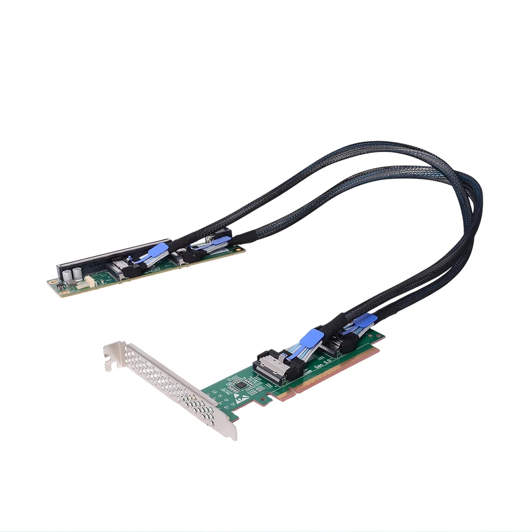 Kit Adaptor PCI-e 5.0 X16 ke D - Pcie 5.0 Gpu Riser Cable ulasan dan harga
